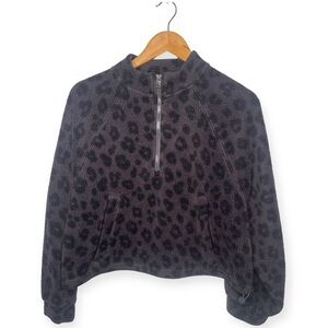 Old Navy Women’s Sherpa Quarter Zip  Pullover Size M​​